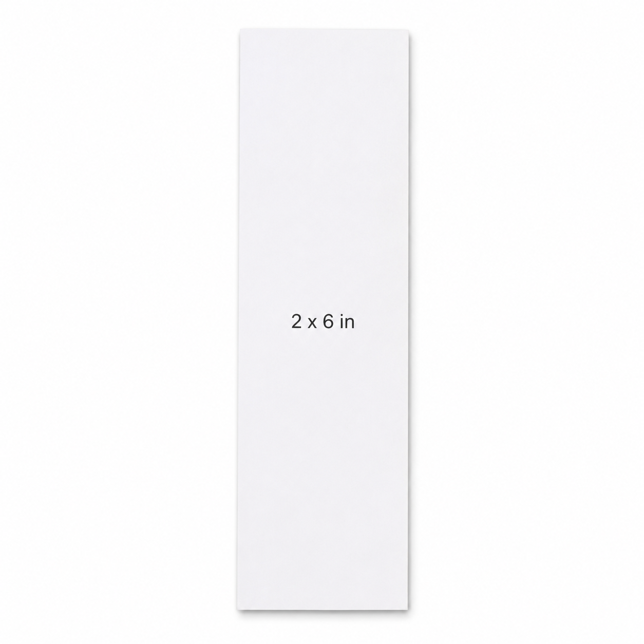 2x6 Luster Photo Paper Strips 260 GSM (100 Sheets)