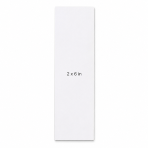 2x6 Glossy Photo Paper Strips 230 GSM (100 Sheets)