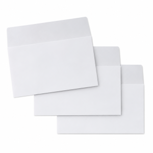 White Paper Photo Envelopes – Pack of 100