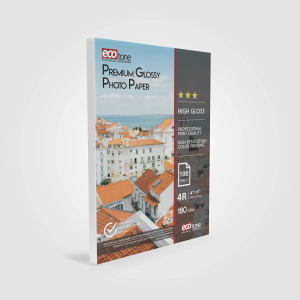 EcoTone 4R Premium Glossy Photo Paper 180 GSM (100 Sheets)